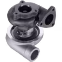 Turbocompresseur 315920 vue basse 45 degrés avec port d'entrée compresseur