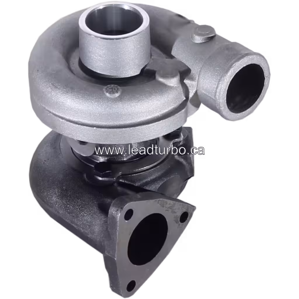 Turbocompresseur 315920 vue dessus 45 degrés montrant le carter turbine