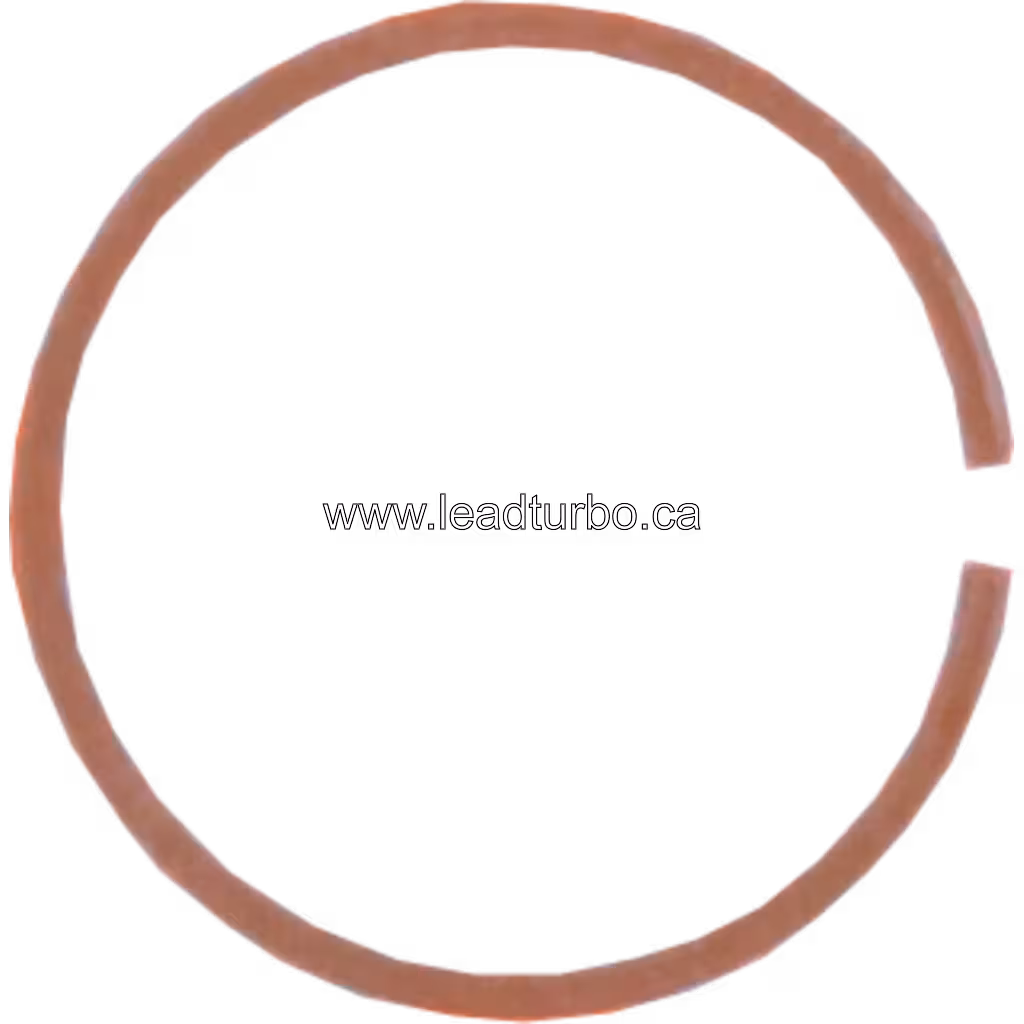 3756754 HX35W turbocharger piston ring front view