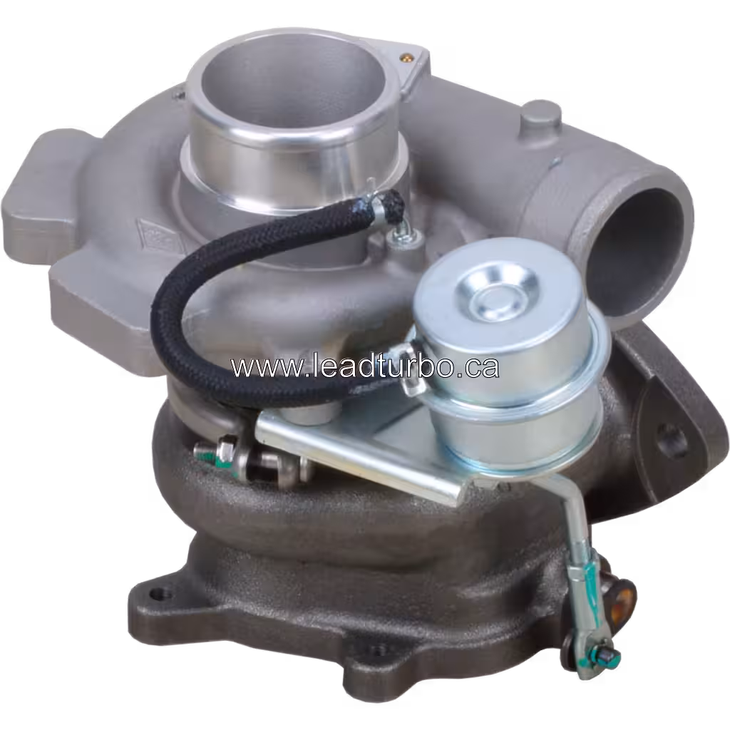 49135-06910 turbocharger showing turbine and compressor housings