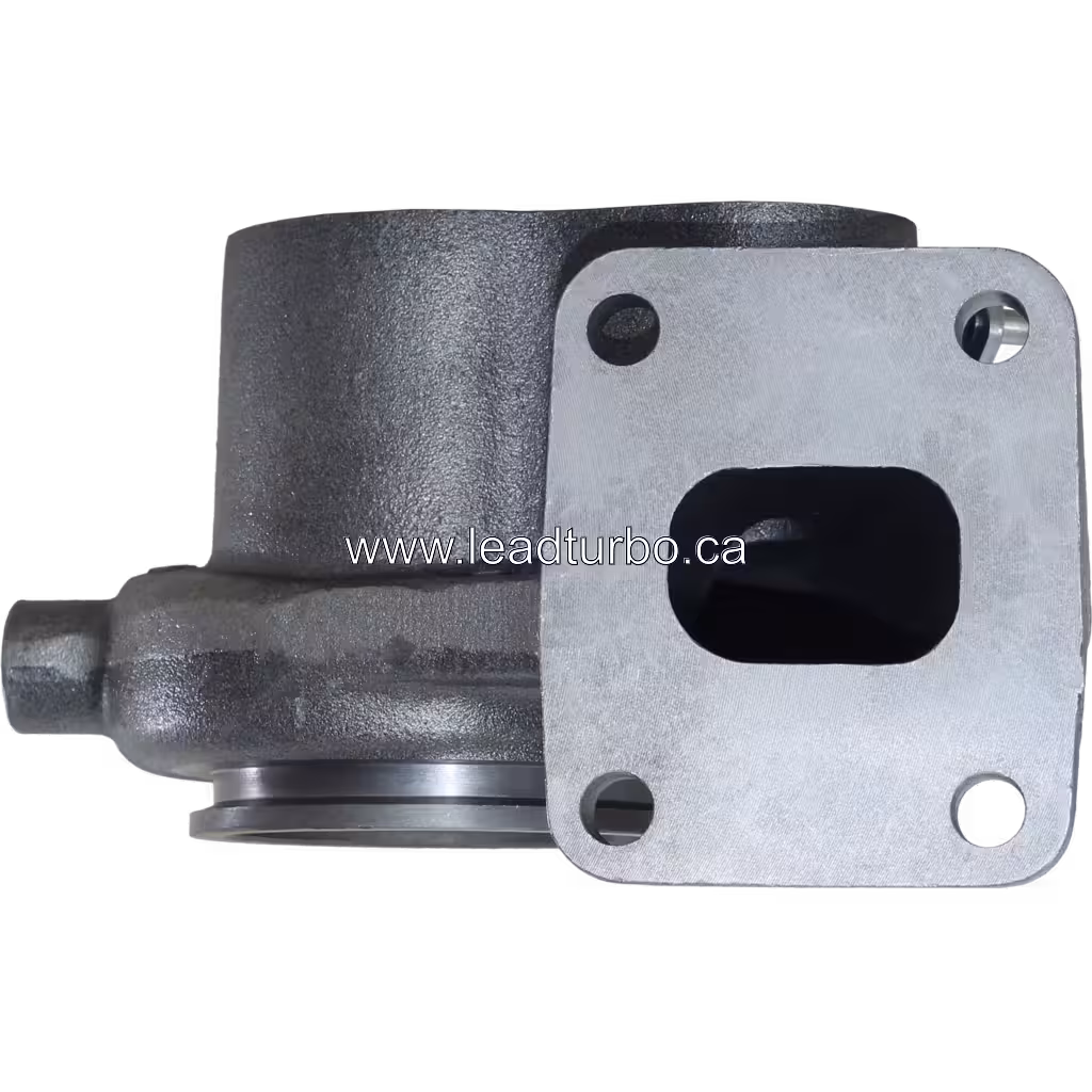 49178-03123 TH turbine housing front view with rectangular flange