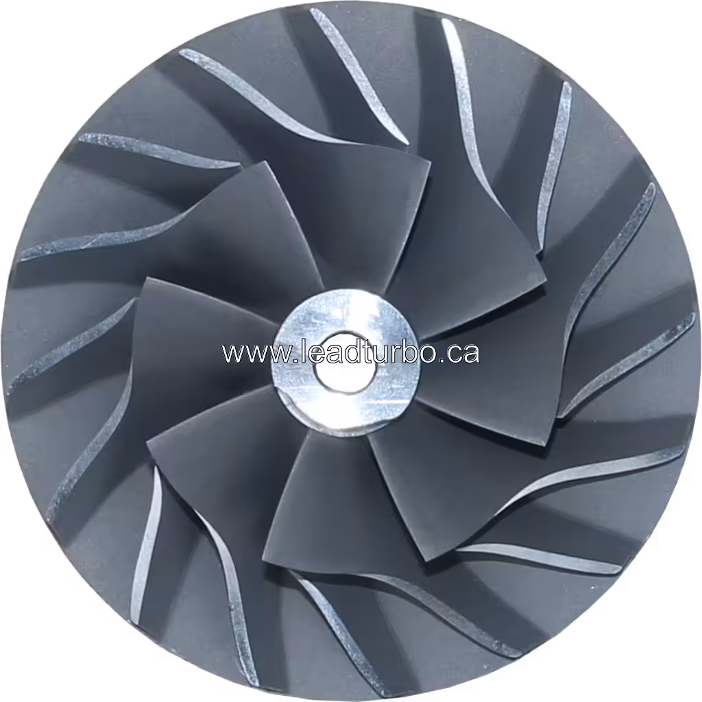 Roue de compresseur en aluminium pour moteur Cummins 6BT