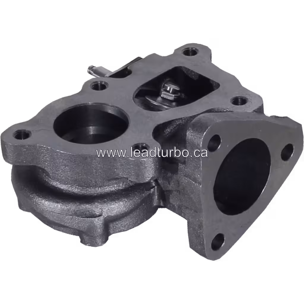 Turbine housing 452540-0003 vue de dessus montrant le mécanisme interne