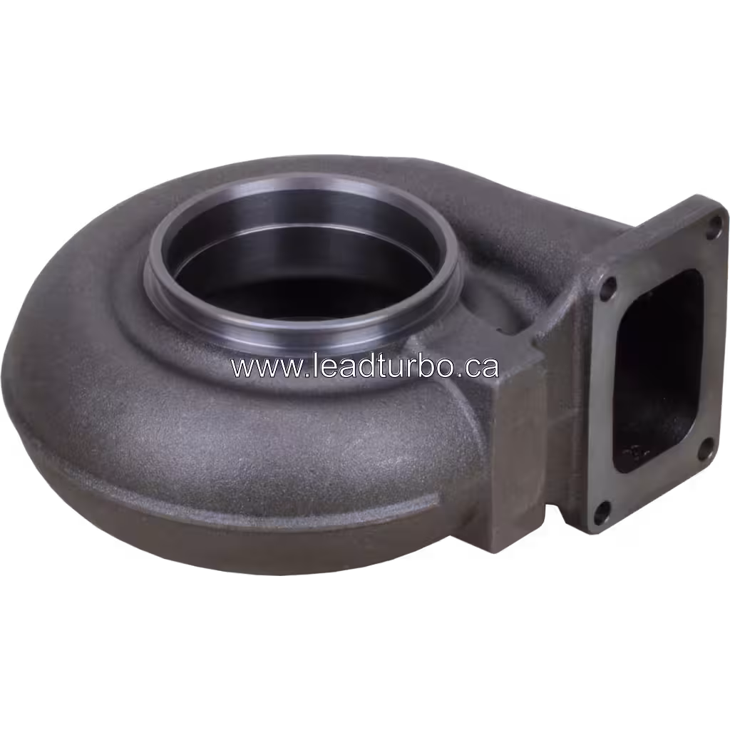 Vue de dessus de la turbine housing FOR 3767952 TH montrant l'ouverture circulaire