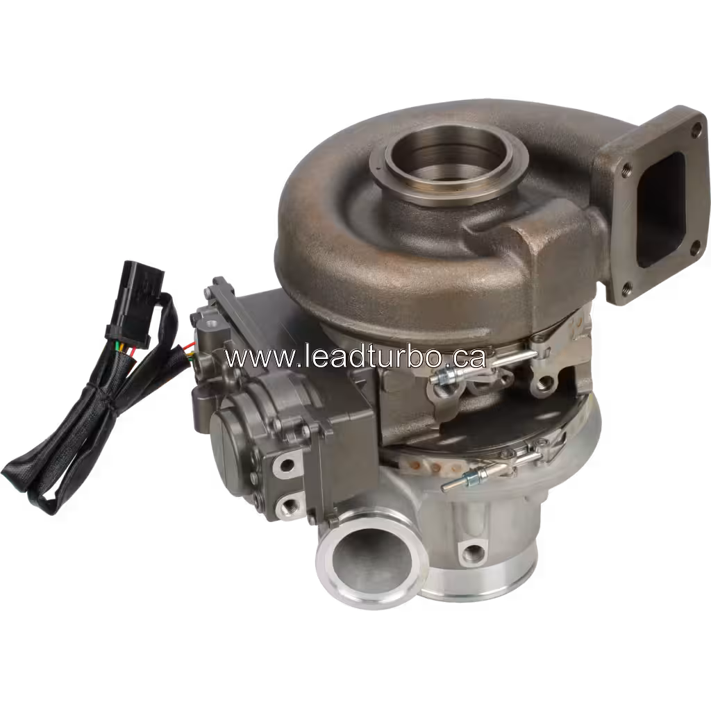 Turbocompresseur 2838790-12 avec bride d'échappement carrée et carter en aluminium