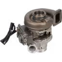 Turbocompresseur 2838790-12 avec bride d'échappement carrée et carter en aluminium
