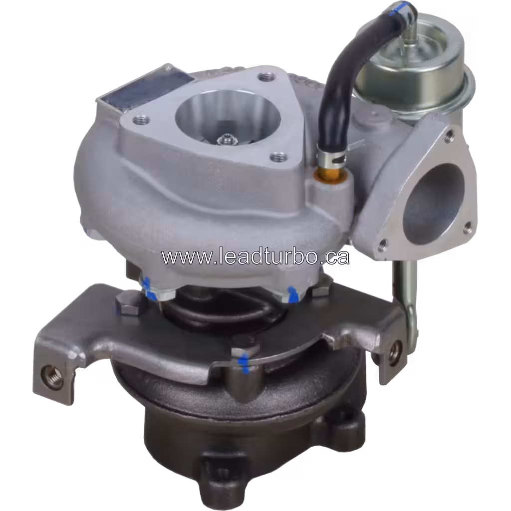 Vue avant du turbocompresseur diesel JAC FOTON