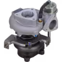 Vue avant du turbocompresseur diesel JAC FOTON