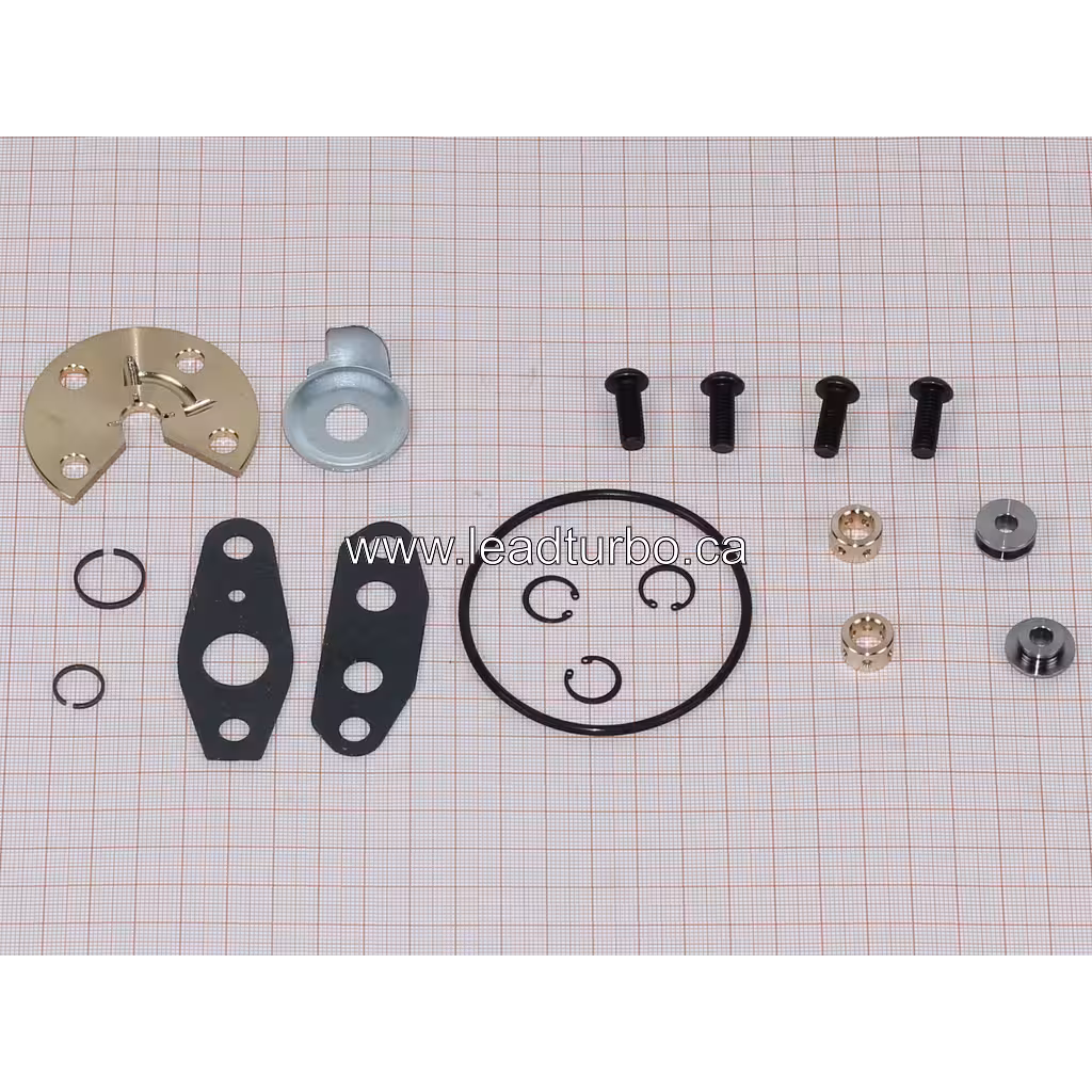 17201-30030 RK turbo repair kit components including flanges and gaskets