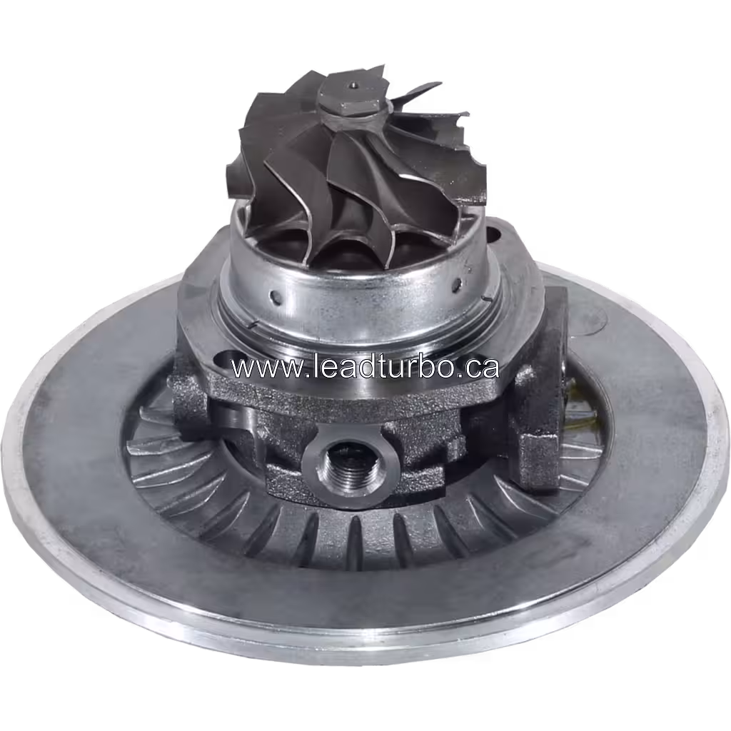 Machined compressor housing and cast turbine housing on 700267-0001 core