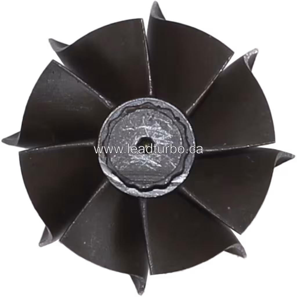 8971397242 TW Turbine Wheel for Isuzu 4JB1T RHF4H- Turbocharger top view
