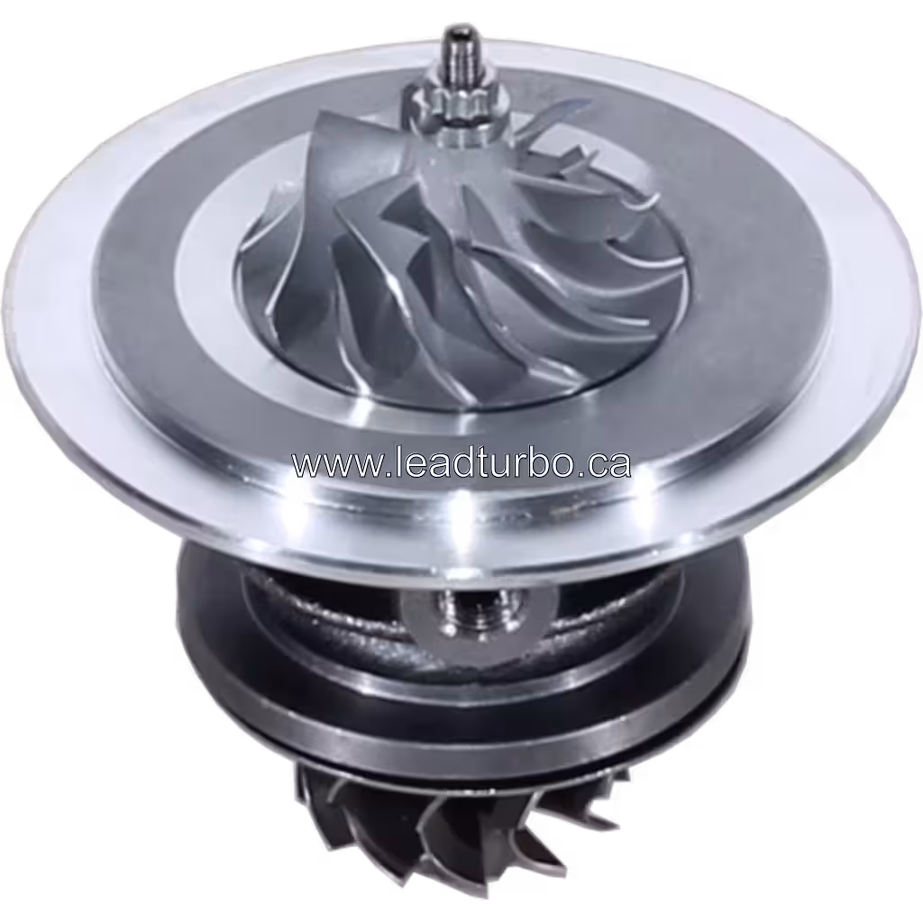 Core turbocompresseur 451298-0024 Perkins T4 40 vue de dessus 45 degrés
