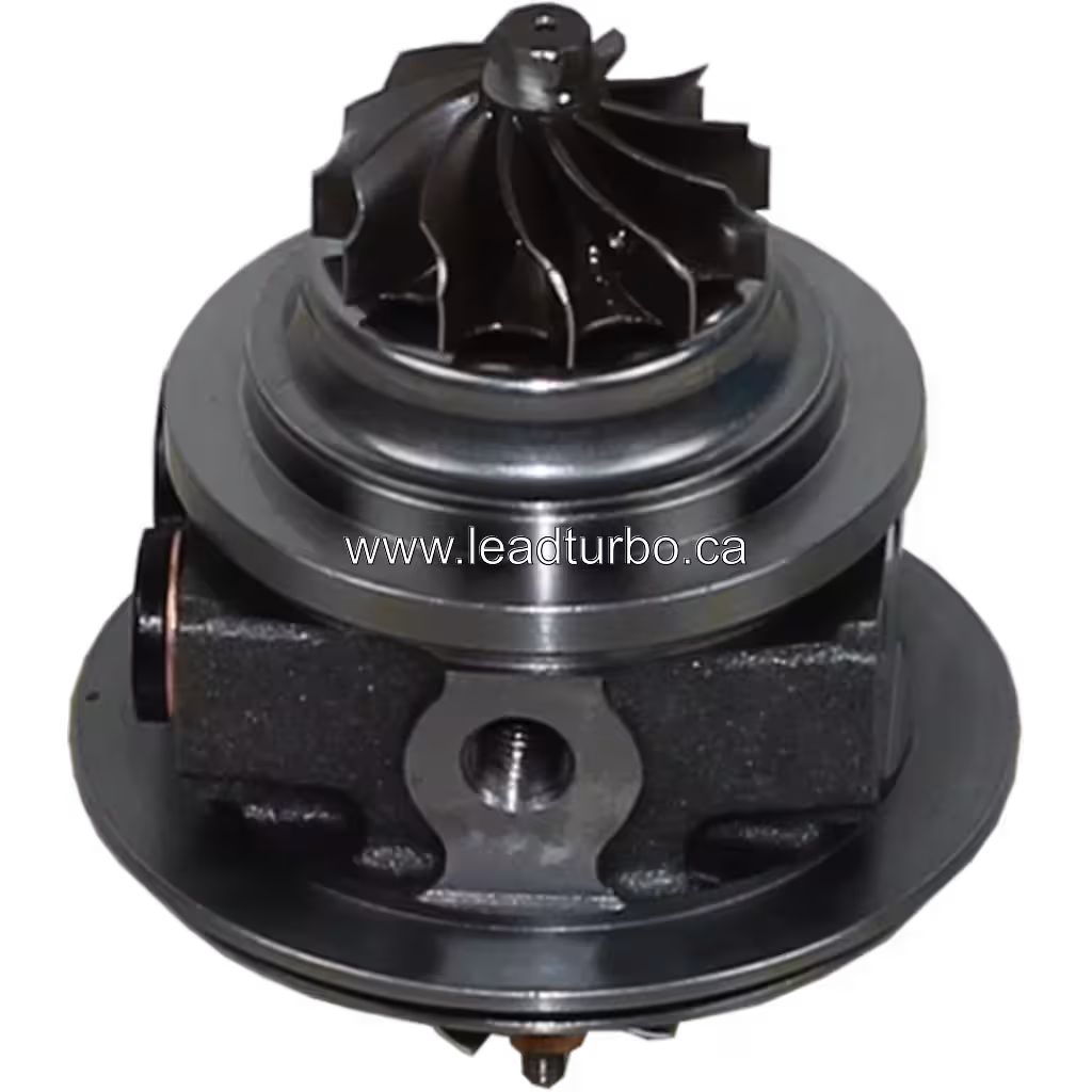 Core de turbocompresseur 49135-08800 vue de dessous à 45 degrés