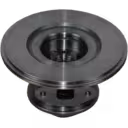 Turbocharger bearing housing component side view