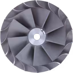 Roue de compresseur 6502-52-1010 pour KTR130-33CAW Komatsu
