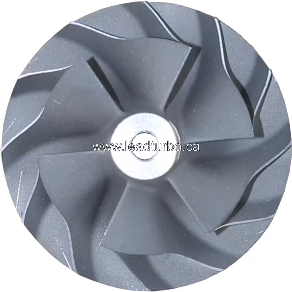 Roue de compresseur en aluminium pour turbo diesel GM