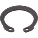 Close-up of turbocharger retaining ring for Toyota engine