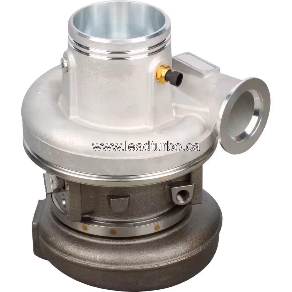 Turbocompresseur 3774626 HE500VG vue de dessus à 45 degrés
