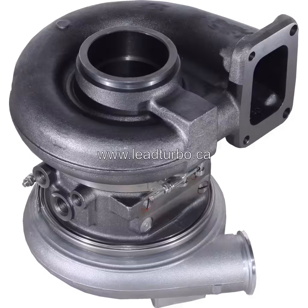 Turbocompresseur HY55V 504255233 pour IVECO Cursor 10 440HP bottom 45 degree view