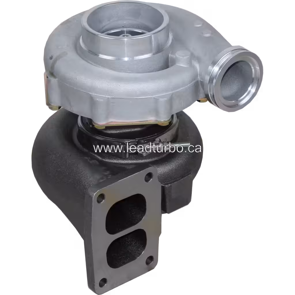 Vue avant du turbocompresseur Weichai aftermarket