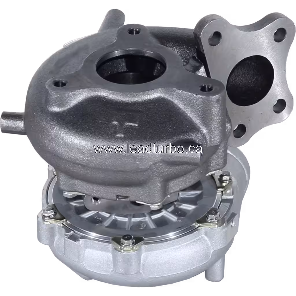 767720-5 GTA2056LV Turbocharger Replacement for Nissan Navara YD25DDTI bottom 45 degree view