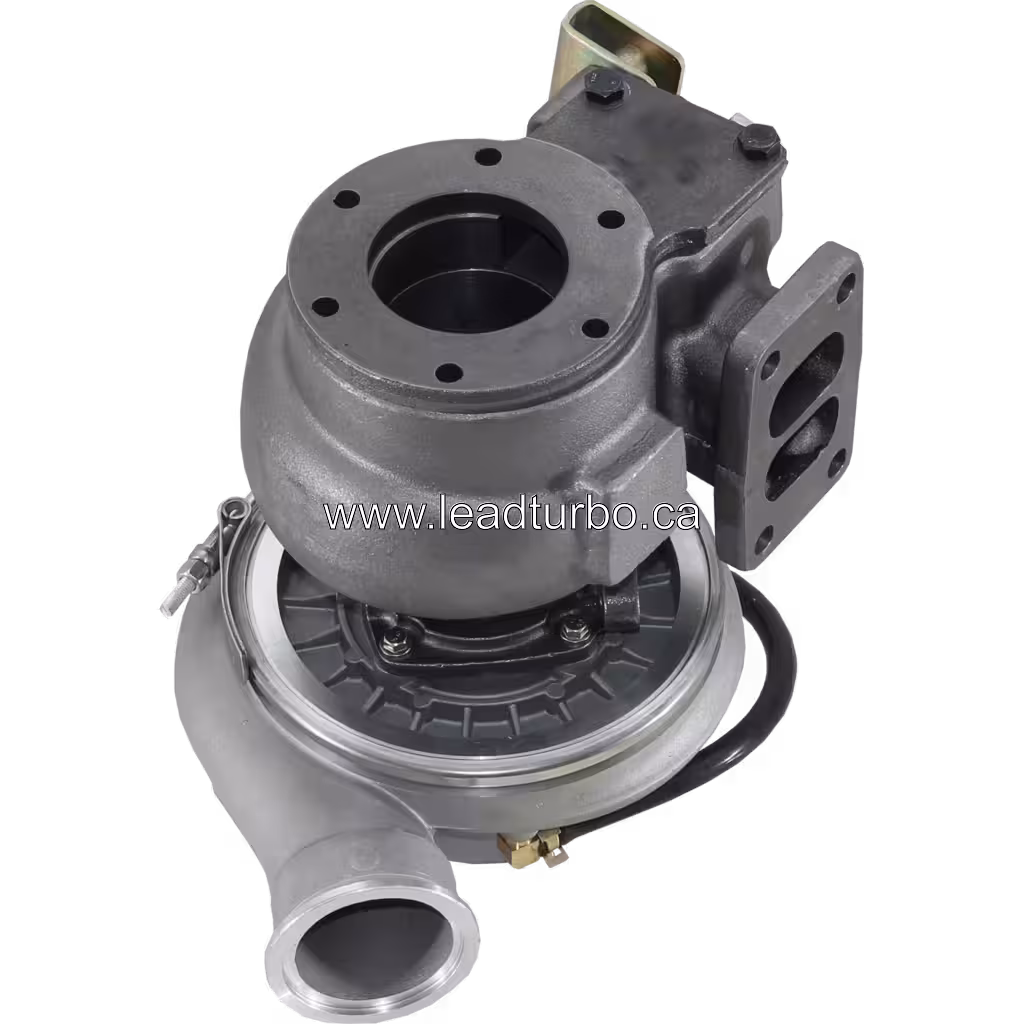 Volvo D7A Turbocharger Assembly Side View