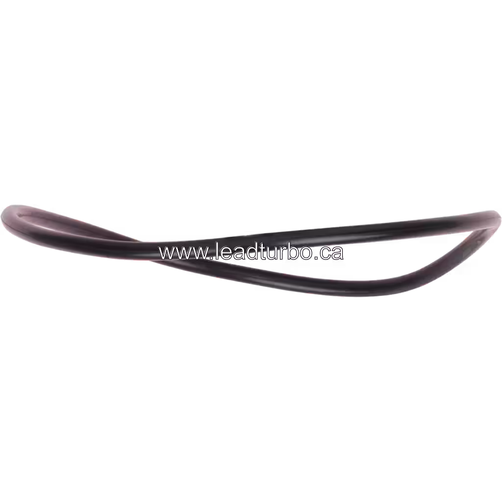 Black circular J96 turbocharger O ring seal on white background