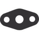Détail joint étanchéité turbocompresseur Perkins 1106D