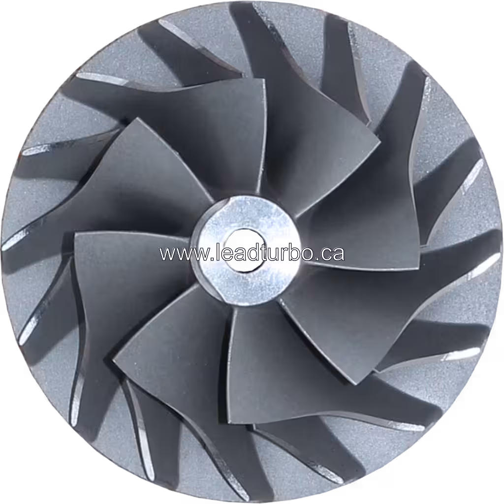 Roue de compresseur turbo 3599593 HX35W vue de face