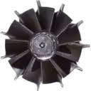 Roue turbine Mitsubishi Pajero 4M40CK vue de face
