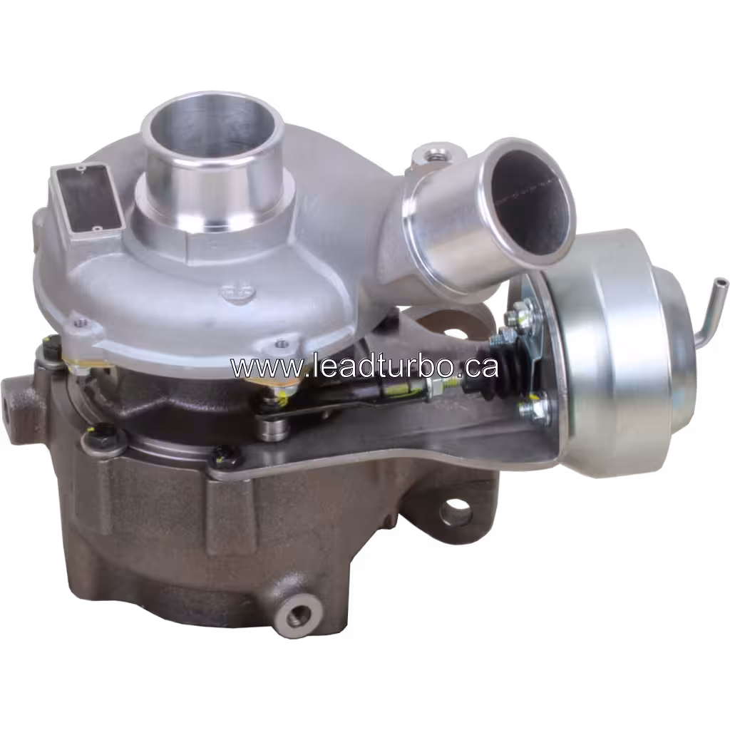 Turbocompresseur Mitsubishi 4D56 VT17 vue latérale avec actionneur