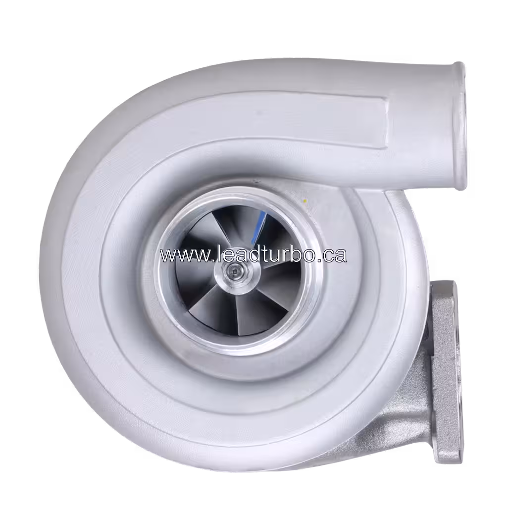 Front view of 49188-01254 TDO8H turbocharger showing compressor wheel for Mitsubishi 6D24T2