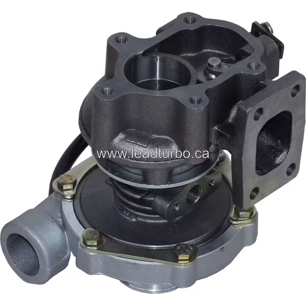 702365-5001 Turbocharger side view with actuator