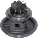 Core de turbo 180293 vue inférieure à 45 degrés avec axe fileté
