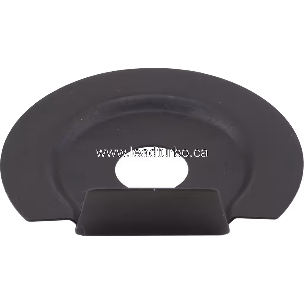Vue de dessus du déflecteur d'huile J96-1 pour turbocompresseur