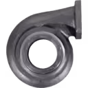 Logement turbine 442523-0002 TO4B23 vue de face avec double port d'échappement
