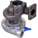 Caterpillar 416E Turbocharger Assembly Side View