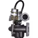 Turbocompresseur 2674A326 GT2052S avec actionneur et tuyau à vide, vue avant