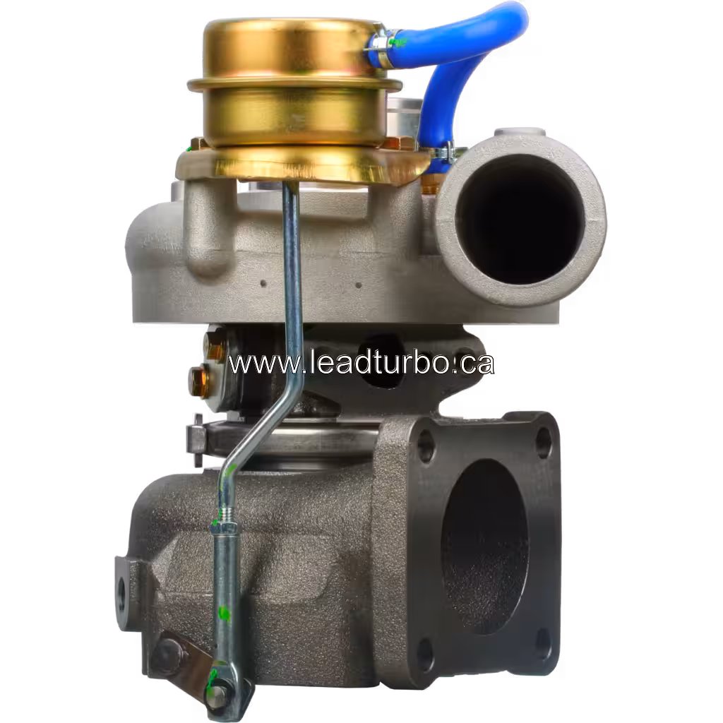Turbocompresseur CT26 17201-68010 avec actionneur doré et tuyau bleu