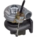 Vue de face du turbocompresseur de remplacement 2674A326