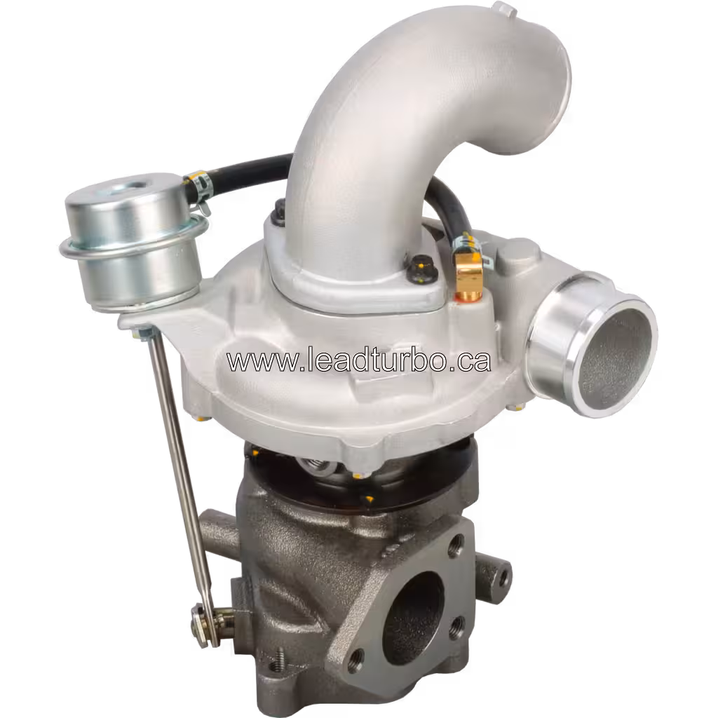 Vue avant du turbocompresseur Hyundai Starex D4CB
