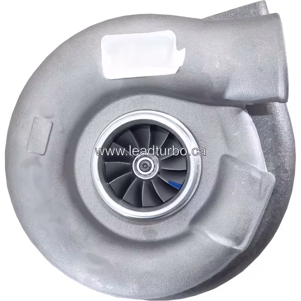 205-6741 TD06H-16M turbocharger front view showing turbine wheel
