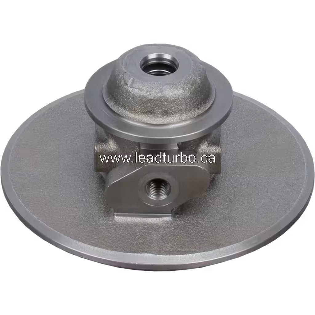 56201500006 Bearing Housing for S200G-3071NRAKB 0 66 Turbocharger Replacement bottom 45 degree view