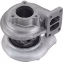 Mitsubishi S6K Turbo Assembly Side View
