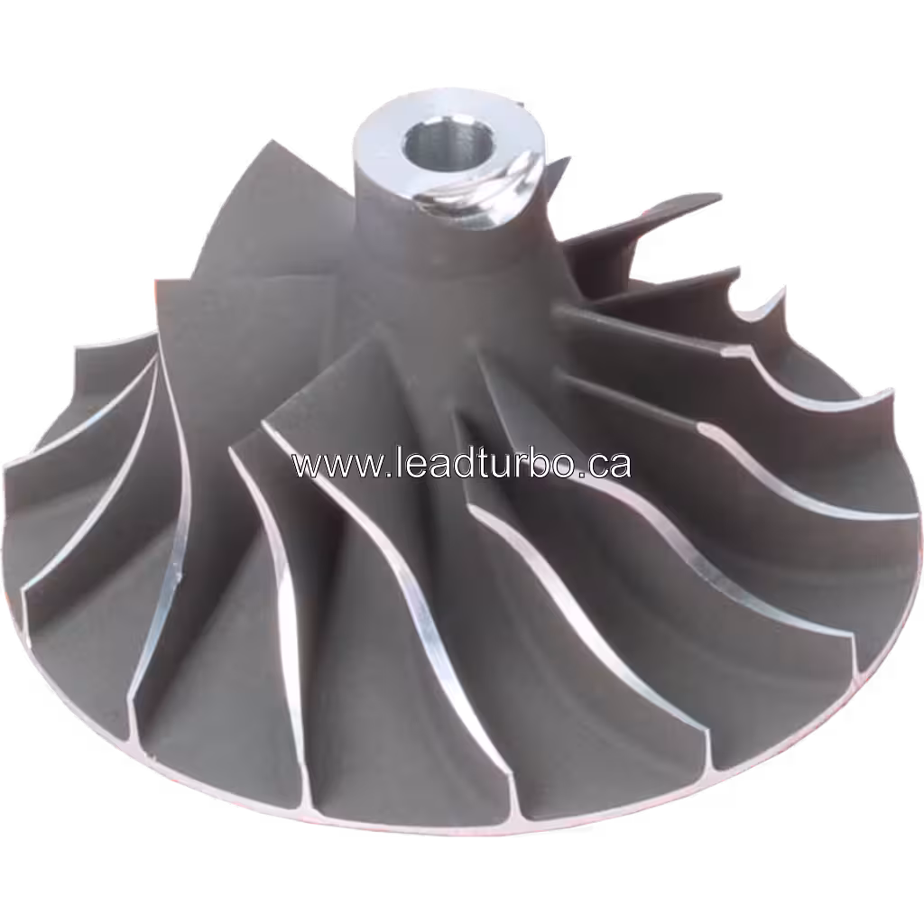Roue de compresseur 53277100079 CW pour IVECO DEUTZ BF8L513 45 degree view