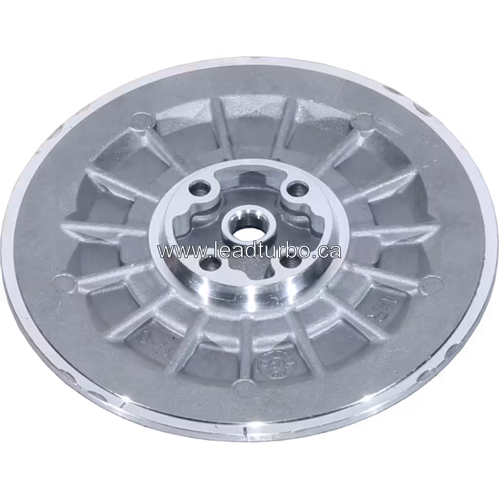 Aftermarket turbo back plate for core assembly