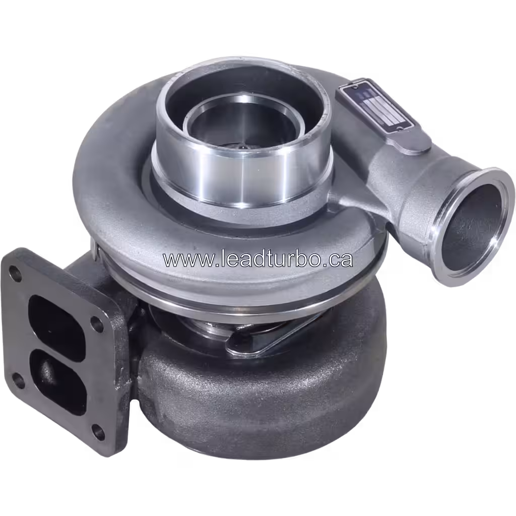 Turbocompresseur 3528708 H1E pour Cummins 6CTA 45 degree view