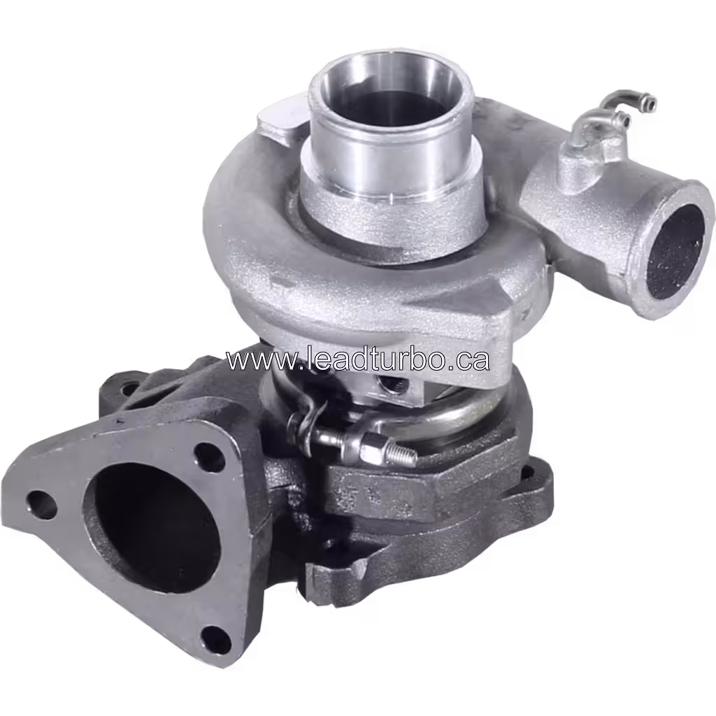 Vue avant du turbocompresseur Hyundai 4D56 T C 88HP