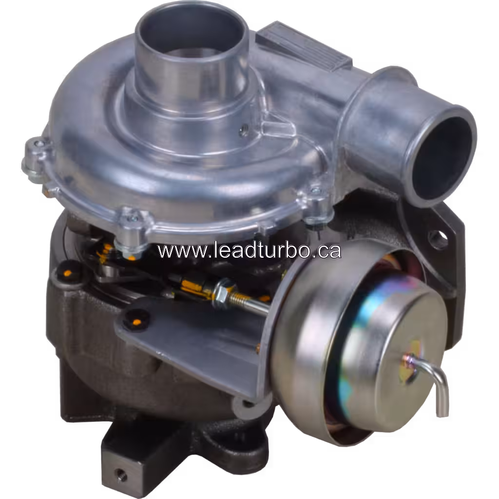 RHV4 Turbocharger compressor housing and actuator detail