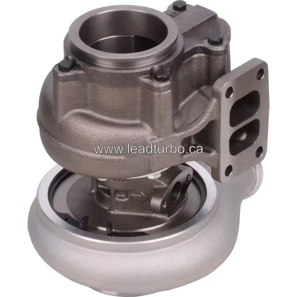 4046107 HX40 Turbocharger Replacement for Cummins QSC Tractor bottom 45 degree view